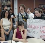 Les estudiantes frenamos la maniobra antidemocrática de la gestión de Letras