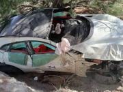 Volcó la Ferrari en la ruta de los Siete Lagos: participaba de un exhibición, despistó a más de 200 km/hora y terminó bajo un árbol