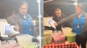 VIRAL: Inspectora de sanidad contaminó con “cloro” los alimentos de un vendedor ambulante latino