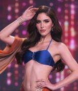 Stephany Abasali impuso su glamour y belleza en la preliminar de Miss Universo