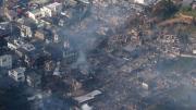 Tragedia en Japón: un muerto y más de 170 edificios destruidos por un incendio devastador
