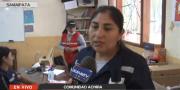 Brigadas médicas brindan atención a las familias afectadas por las inundaciones en Samaipata