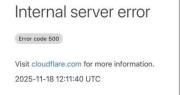 Caída de Cloudflare: Cuando la nube falla, nos quedamos en el aire