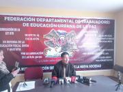 Federación del Magisterio Urbano de La Paz asegura que denunciaron irregularidades en sindicatos desde hace varios años