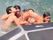 Chile: un hombre rescató a cuatro argentinos