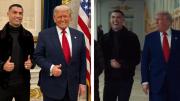 Cristiano Ronaldo sorprende al reunirse con Donald Trump en EE.UU: Two GOATS