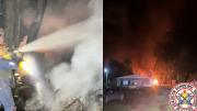 Un incendio en una chacra alcanzó a los animales de corral