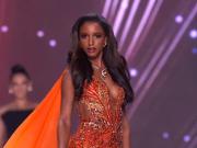 Miss Jamaica sufrió un inquietante accidente en Miss Universo que generó preocupación: Se cayó del escenario