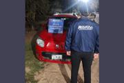Interceptan en La Banda un auto sustraído en la provincia de Santa Fe