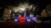 Más de 100 mil personas celebraron los 143 años de La Plata en Plaza Moreno: todas las postales de una jornada de fiesta