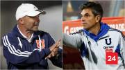 Unidos por Universidad de Chile: Pellegrino vs. Sampaoli, el 'cara a cara' de la final de la Copa Sudamericana