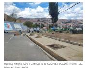 Con la habilitación de la avenida Libertad se reestablece la ruta del PumaKatari a Llojeta