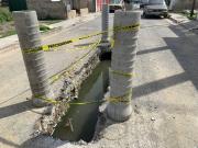 Aguas residuales afectan tres calles de la urbanización Araguaney