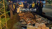 Pesca ilegal: secuestraron 170 truchas durante un control vehícular en la Ruta 40