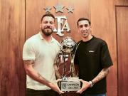 Di María tuvo una premonición del título de Rosario Central: se acercó a Lionel Messi en la tabla de los argentinos más ganadores y es Top 10 mundial