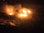 Incendio en Ezeiza: crece la hipótesis de que un derrame químico mal limpiado inició el fuego