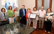 La intendente Fuentes otorgó la distinción Ciudadana Centenaria a Yolanda Paz de Scaglione