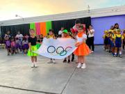 Se realizó la muestra de educación física del Jardín Privado Virgen de Loreto