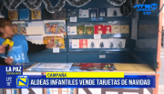 Aldeas Infantiles realiza campaña navideña en el centro de La Paz