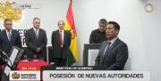 Presidente Paz nombra como nuevo ministro de Justicia a Jorge García, en reemplazo de Freddy Vidovic