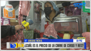 Mercado Rodríguez reporta baja en el precio de la carne de cerdo