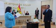 Posesionan a Roberto Bustamante como viceministro de Deportes con el reto de que La Paz sea sede de los Juegos Bolivarianos