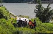 Vehículo cae a orillas del rio Aysén: 5 lesionados de diversa consideración