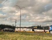 Siniestro vial dejó un lesionado en la Autopista del Este en Naguanagua (+ Video)