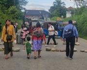 Suspenden salidas de buses desde Cochabamba a Santa Cruz por bloqueo en Villa Tunari