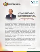 Designan como nuevo Director Ejecutivo de la ATT a Carlos Agreda Lema