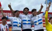 Del auto a la bici: Manu Urcera logró un título histórico en ciclismo
