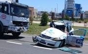 Tragedia en la Ruta 11: murió un Jefe de la Policía Vial en un accidente entre un camión y patrullero