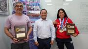Municipio De Alto Hospicio Reconoce A María Fernanda Palomino, Campeona Mundial De Powerlifting