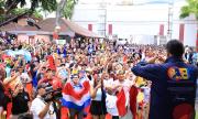 Mandatario Nacional recibe Marcha de estudiantes venezolanos en Miraflores