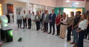 Vicuña fortalece vínculo cultural con Rawson con entrega de busto de Gabriela Mistral