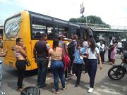 Caos en el transporte por huelga de brazos caídos