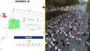 Maratón programada para este domingo en Santiago: Conoce los cortes de tránsito que se implementarán