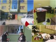 Violento ataque a la Policía en Patacamaya deja seis efectivos heridos y graves destrozos