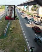 Falleció vendedor de cachapas al ser atropellado en la Autopista