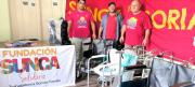 La Fundación SUNCA Solidaria Entregó en la Sede del Sindicato en Soriano Materiales Ortopédicos