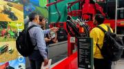Fabricantes de maquinaria, productores y otros referentes del agro en la mayor feria tecnológica de Alemania
