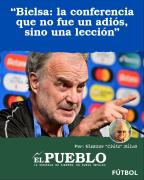 “Bielsa: la conferencia que no fue un adiós, sino una lección” ‣ Eleazar José Silva