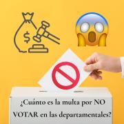 ¿De cuánto es la multa por no votar en las elecciones departamentales 2025 de Uruguay? ‣ El Pueblo Digital Uruguay