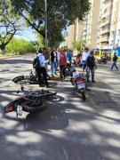 Accidente vial en la avenida Bermúdez dejó dos lesionados