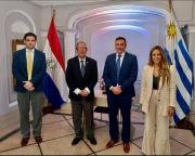 Fortalecimiento de vínculos comerciales, logísticos y turísticos /Albisu mantuvo reunión con el embajador de Paraguay