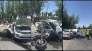 Un motociclista murió tras chocar con un auto en el ingreso al parque Metropolitano en Maipú