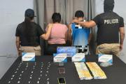 En allanamiento por venta de drogas, caen tres dealers y secuestran cocaína