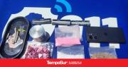Santacruceño detenido con pastillas y sustancias “pulvurentas”