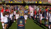 VIDEO. Los jugadores de Estudiantes le hicieron el pasillo de campeón a Rosario Central, pero de espaldas