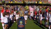 De espaldas: el polémico pasillo de campeón que Estudiantes le hizo a Rosario Central